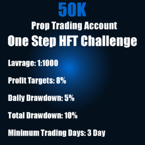 $50K Prop Trading Account - One Step HFT Challenge